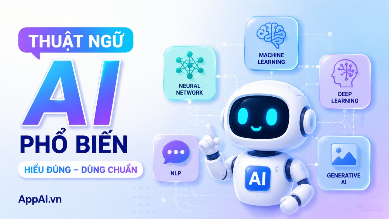 Thuật ngữ AI phổ biến mà dân văn phòng nên biết
